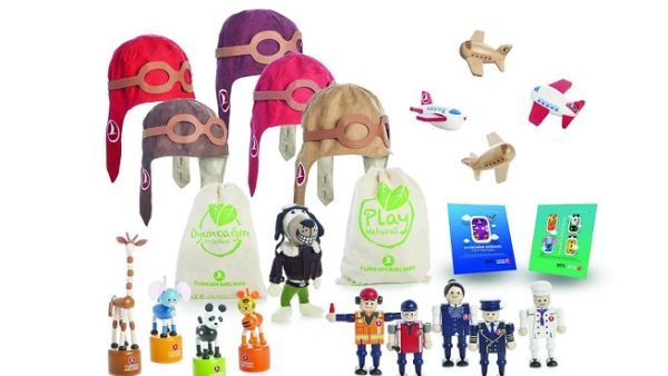 The new toys, especially designed for Turkish Airlines, recognize the need to provide young travelers between 3 and 12 with additional entertainment while inflight. 