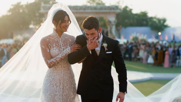 The couple married in two separate ceremonies (Source: Nickjonas / Instagram ) 