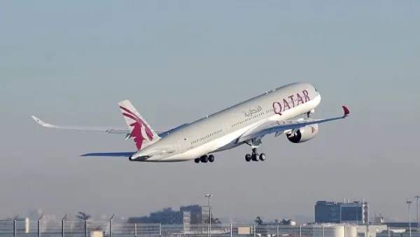 Qatar Airways on Monday said it has suspended all flights to Saudi Arabia until June 6. (Remy Gabalda/ AFP)