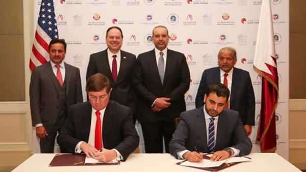 قطر والولايات المتحدة توقعان عددًا من مذكرات التفاهم في المجال الاقتصادي