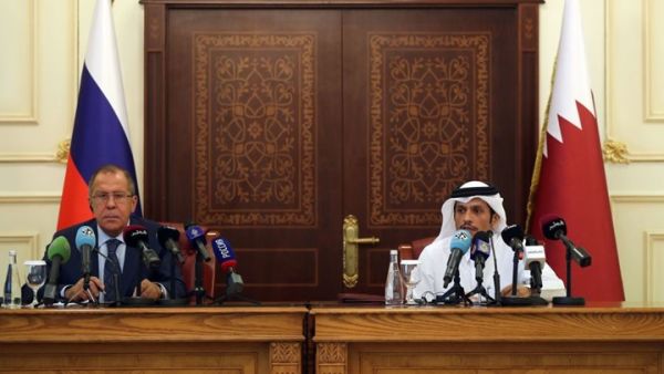  لافروف وصل الدوحة الاثنين في مستهل جولة خليجية