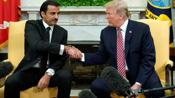 قطر: ترامب وتميم متفقان على ضرورة إنهاء الأزمة الخليجية
