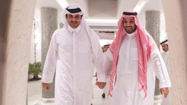  تمنى أمير قطر "التوفيق والسداد لما فيه خير المملكة 