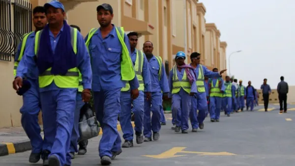 According to the Saudi representative to the UN, there are about 10 million expatriates in the Kingdom with “clear temporary contracts granting them full rights.” (AFP/File)