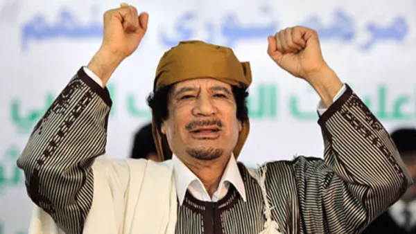معمر القذافي 