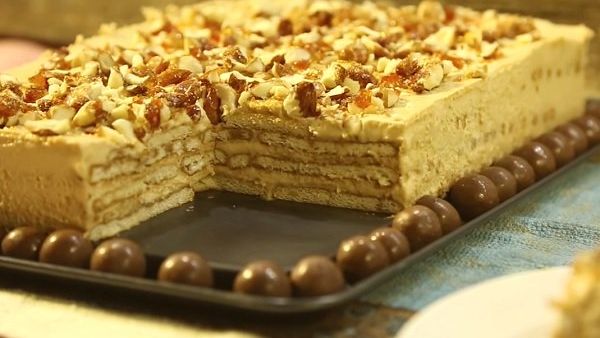 طريقة تحضير حلوى النسكافيه