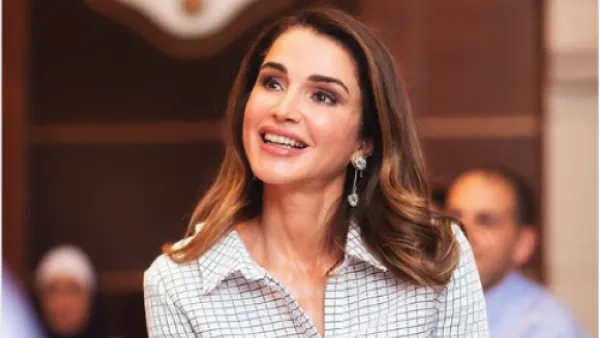 الملكة رانيا ملكة الأردن وملكة الأناقة