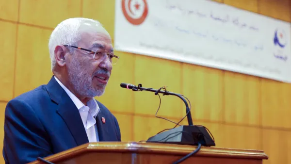 رئيس حركة النهضة الإسلامية في تونس، راشد الغنوشي