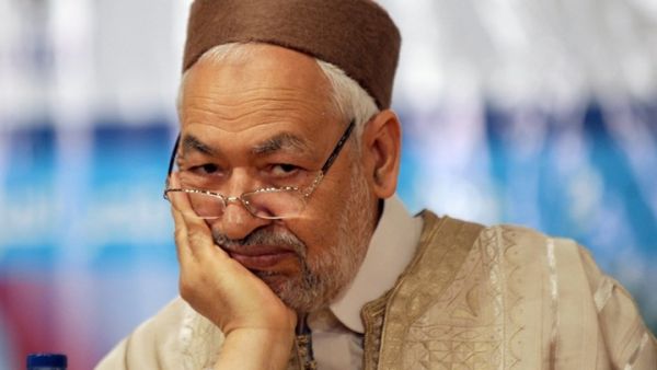 رئيس حركة النهضة التونسية راشد الغنوشي

