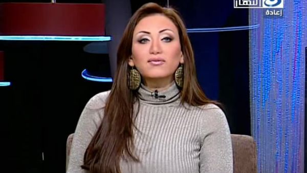 Suspended presenter Riham Saeed is returning to our TV screens. (File photo)