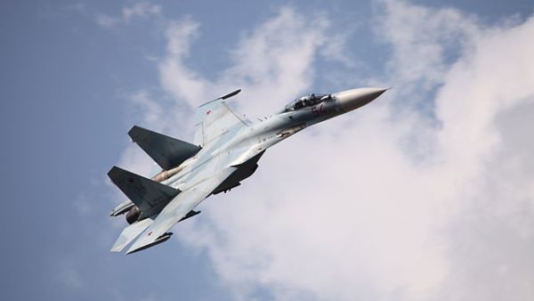 A Russian Air Force Su-27 fighter jet similar to the ones recently arrived in Syria. (Creative Commons/SA-3.0)