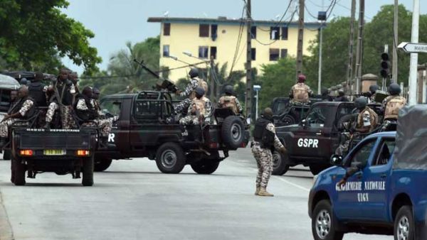 إطلاق نار قرب قواعد للشرطة في مدينة أبيدجان في ساحل العاج
