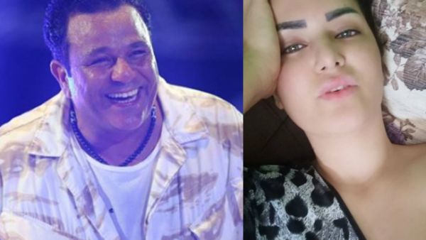 Mohammed Fuad gestured with his hand to Sama Al Masri more than once asking her to calm down and to stop her chaotic dancing (Source: cootyimagesagency - samaelmasrii - Instagram)