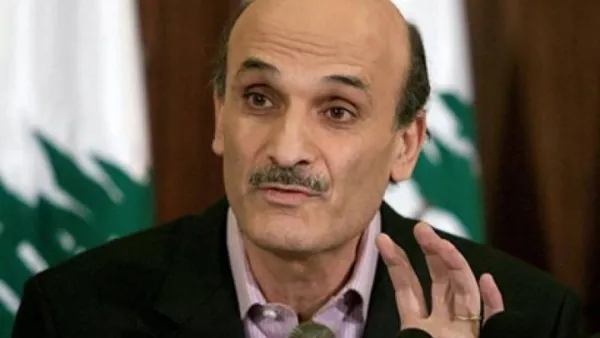 جعجع هاجم دعم حزب الله للنظام السوري وتدخله في الحرب الدائرة هناك - أرشيف