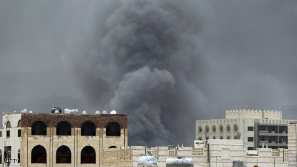 التحالف السعودي ينفذ 11 غارة على مواقع حوثية شمالي اليمن
