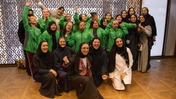 Saudi Arabia athletes and coaches for Special Olympics World Games (Photo: Saudi Gazette)