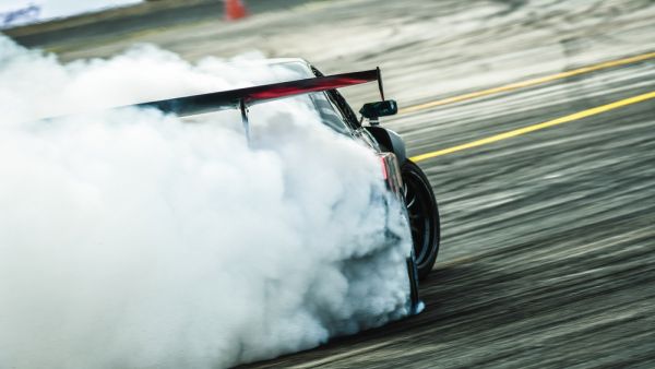 Falah Al-Jarba taking part in the Saudi Star Drifting Championship. (Shutterstock/ File)