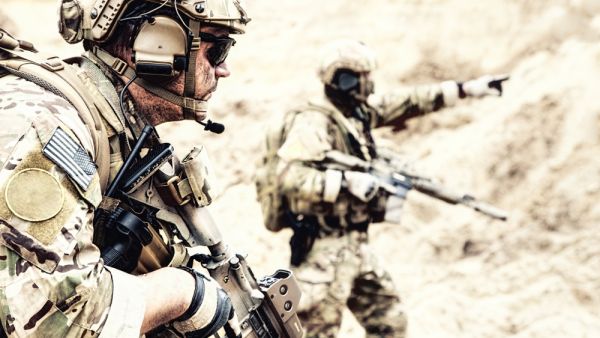US special operations forces fighters armed with assault rifle. (Shutterstock/ File Photo)