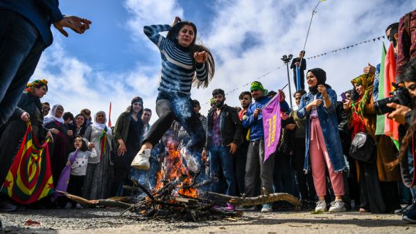 Kurds gathered to celebrate Newroz (Shutterstock)	