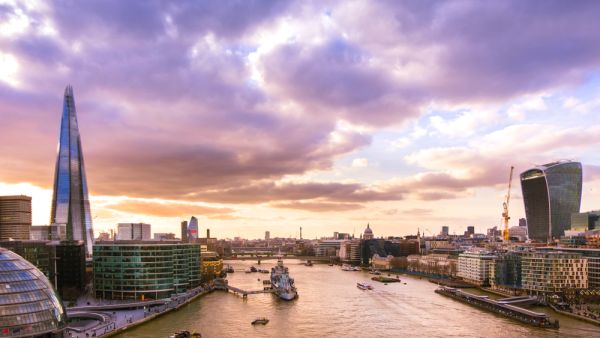 Panoramic view of London skyline (Shutterstock)
