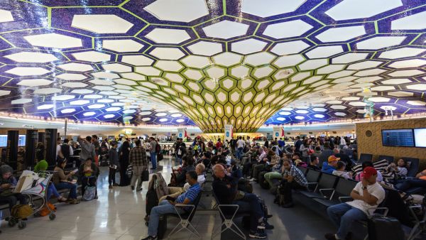 Abu Dhabi International Airport interior (Shutterstock)