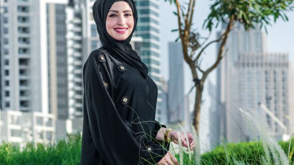 The Abaya (a loosely-fitted, full-coverage garment worn by Muslims) has joined the solar-powered fashion realm thanks to Manaal Al- Hammadi, a Dubai-based contemporary abaya fashion designer, (Shutterstock)