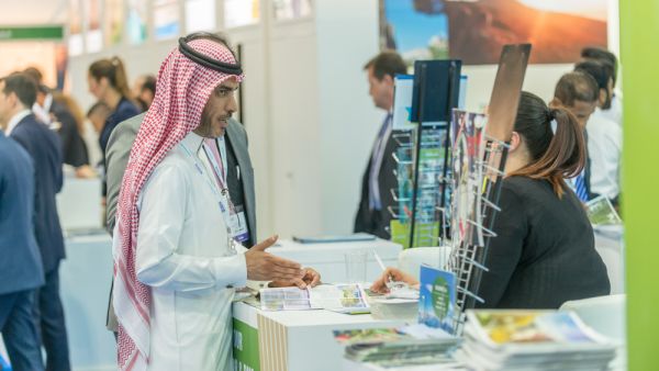 Arabian Travel Market 2016 exhibition in Dubai World Trade center. (Shutterstock/ File)