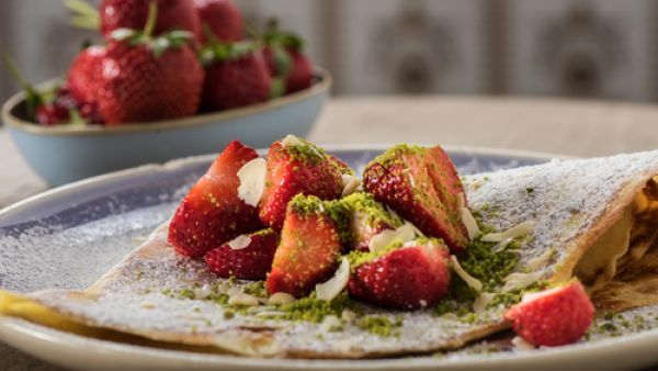 تشيز كيك الكريب (shutterstock.com)
