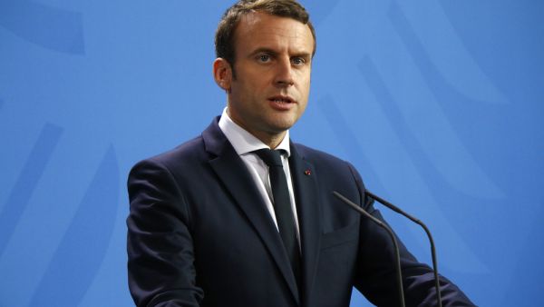 Macron said that Assad can be accepted in the peace talks and transition process to end the civil war in Syria (Shutterstock/File)