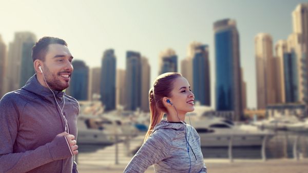 From marathons to fun runs, yoga festivals to the citywide Dubai Fitness Challenge, there’s no better time to get active in Dubai. (Shutterstock)