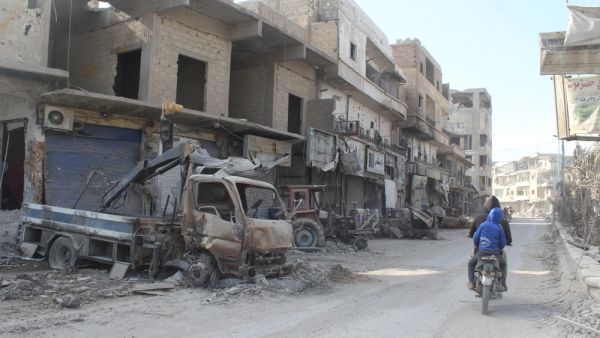 War in Syria (Shutterstock)