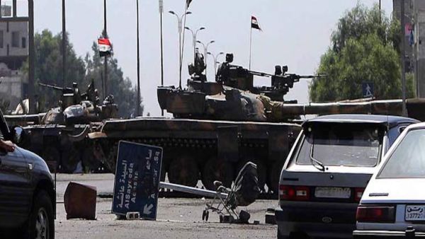إصابات بانفجار عبوة ناسفة عند حاجز لقوات النظام في دمشق