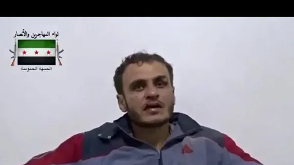 اعتراف الحلقي بالمسؤولية عن عدة تفجيرات - مشهد من فيديو