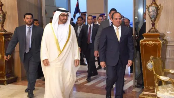 السيسي وبن زايد 