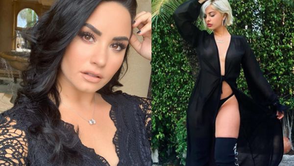 Demi has previously opened up about her battle with body confidence (Source: ddlovato , beberexha / Instagram)