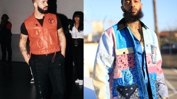 Nipsey Hussle was shot dead this Sunday (Source: nipseyhussle, champagnepapi / Instagram ) 