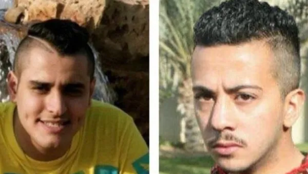 الأمير السعودي (يمين) والضحية المغدور