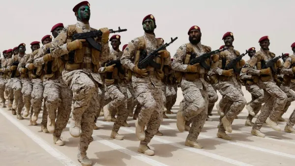  السعودية وحلفاؤها يحشدون 150 ألف جندي للتدخل في سوريا - ارشيف 