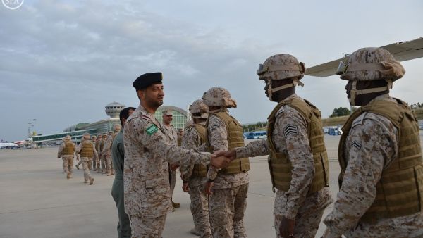 قوات سعودية تصل إلى تركيا - واس
