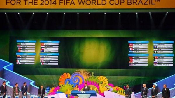 World Cup draw: England face Italy, Holland v Spain
