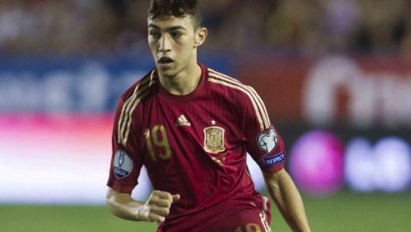 منير الحدادي بقميص منتخب إسبانيا