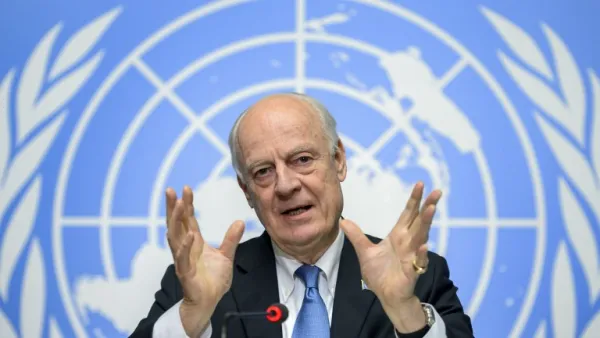 Staffan de Mistura, has said that the current talks in Geneva aimed at ending the six-year-old Syrian conflict is to run through December 15 (AFP)
