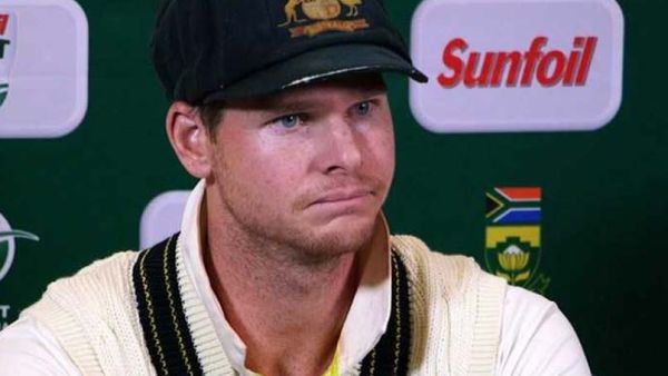Steve Smith, Australia's captain, fields questions from reporters after admitting to ball tampering (AFP)