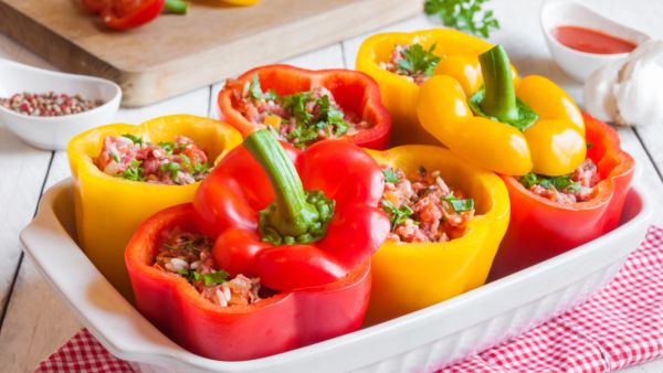 طريقة تحضير الفلفل المحشي

