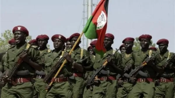 عناصر من جيش جنوب السودان