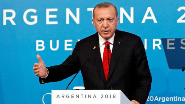  الرئيس التركي، رجب طيب أردوغان