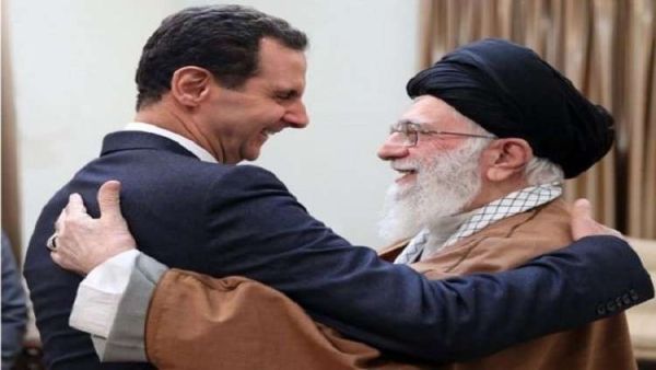 مرشد الثورة الإسلامية علي خامنئي والرئيس السوري بشار الأسد