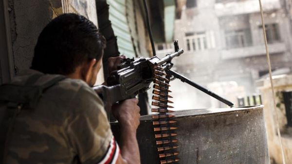Many Syrian rebel fighters' weapons are homemade due to their lack of funding and access to ammunition. (AFP/File)