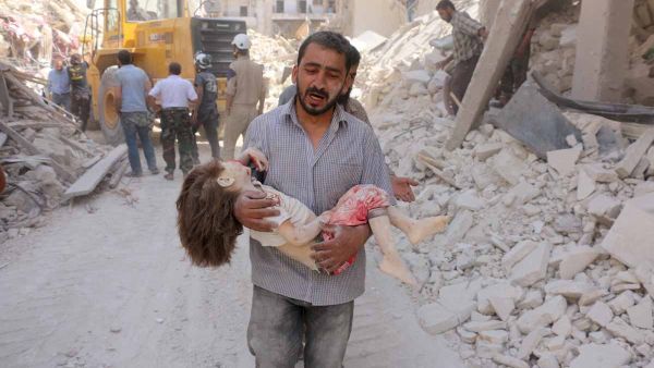 Aleppo, June, 2016. (AFP / Thaer Mohammed)