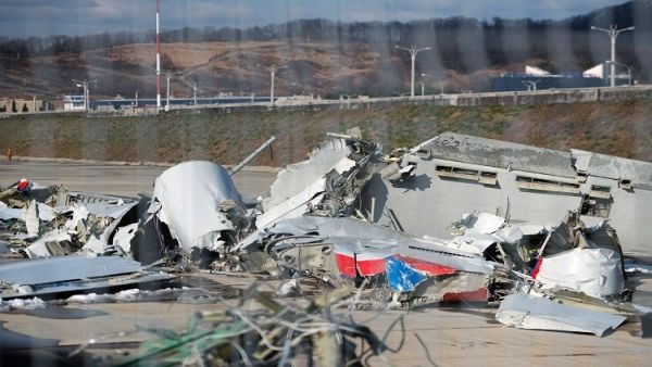 حطام طائرة "تو-154" الروسية
